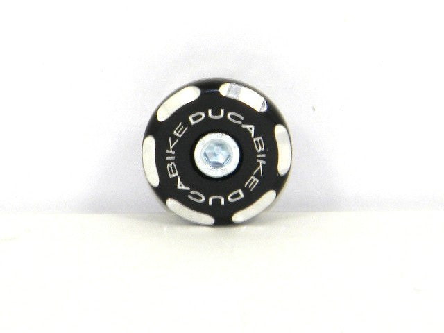 DBK Special Parts (Ducabike) Front Right Wheel Axle Cap for older Ducati's (Contrast Cut)