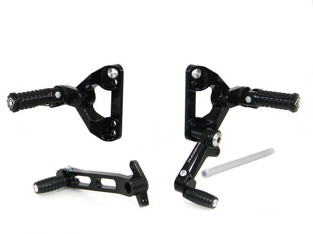 DBK Special Parts (Ducabike) SBK Adjustable Rearsets for the Ducati 748/916/996/998