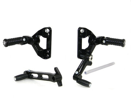 DBK Special Parts (Ducabike) SBK Adjustable Rearsets for the Ducati 748/916/996/998