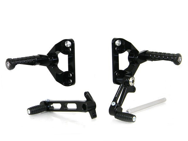 DBK Special Parts (Ducabike) SBK Adjustable Rearsets for the Ducati 748/916/996/998