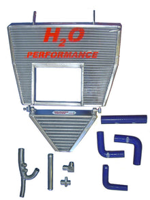 Galletto Radiatori (H2O Performance) Oversized Radiator and Oil Cooler kit For Ducati 998R