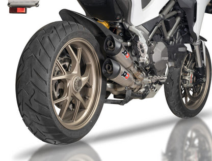 QD Exhaust Dual GunSHot 3/4 Full System - DUCATI MULTISTRADA 1200 (15-17) and MULTISTRADA 1260 (2018+)