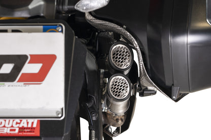 QD Exhaust POWER-GUN Slip-on Exhaust - DUCATI MULTISTRADA 950