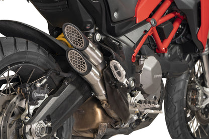 QD Exhaust POWER-GUN Slip-on Exhaust - DUCATI MULTISTRADA 950