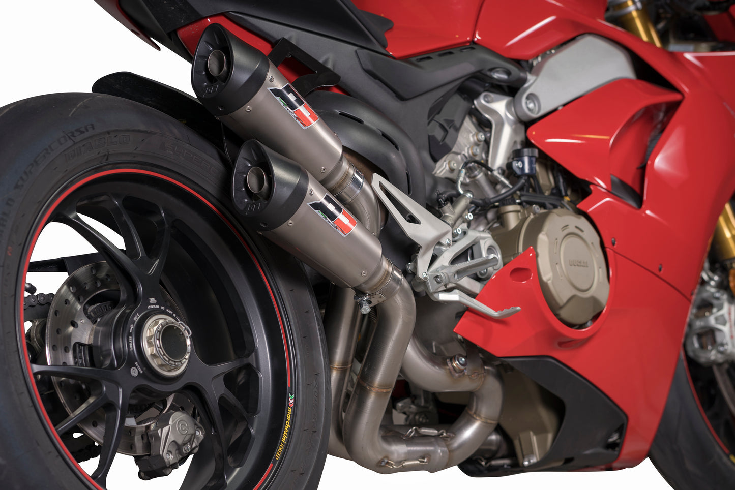 QD Exhaust Twin GUNSHOT Exhaust for the Ducati Panigale V4 / S / R / Speciale (up to 2021 Euro4)