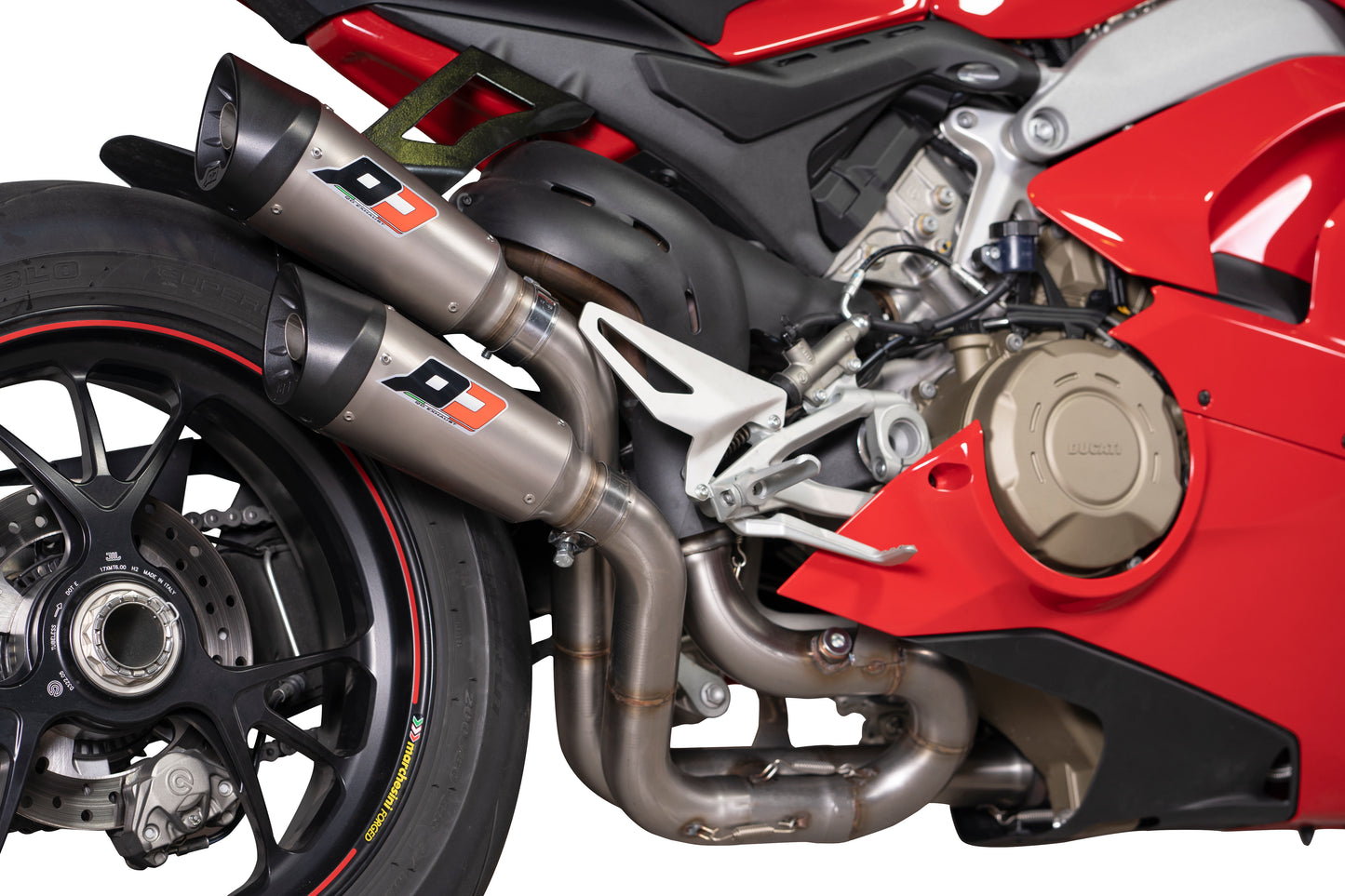 QD Exhaust Twin GUNSHOT Exhaust for the Ducati Panigale V4 / S / R / Speciale (up to 2021 Euro4)