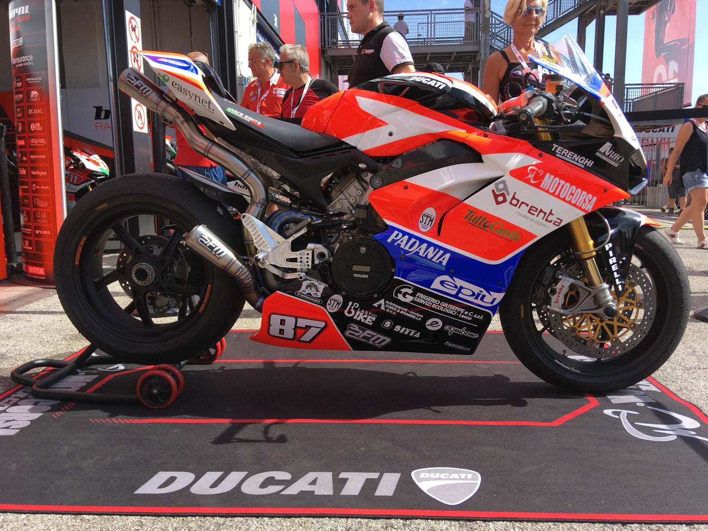 FM Projects 3/4 Titanium Exhaust for the Ducati Panigale V4 / S / Speciale / R / SP (18-24)