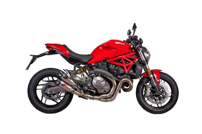 QD Exhaust Gunshot Slip-on system for the 2017+ Monster 1200 and 2018+ Monster 821
