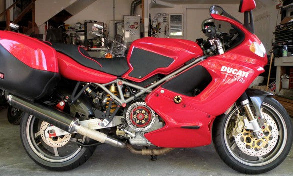 TechSpec Tank Grip Pads for the Ducati ST2 / ST3 / ST4