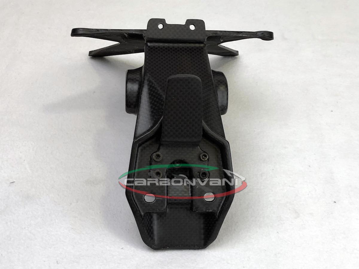 Carbonvani - Ducati Panigale / Streetfighter V4 / V2 / S / R / Speciale Carbon Fiber Licence Plate Holder - Euro Version