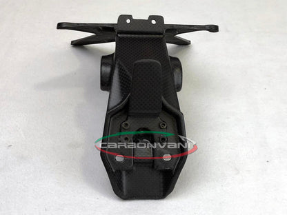 Carbonvani - Ducati Panigale / Streetfighter V4 / V2 / S / R / Speciale Carbon Fiber Licence Plate Holder - Euro Version