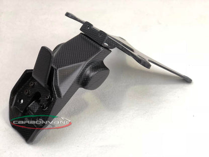 Carbonvani - Ducati Panigale / Streetfighter V4 / V2 / S / R / Speciale Carbon Fiber Licence Plate Holder - Euro Version