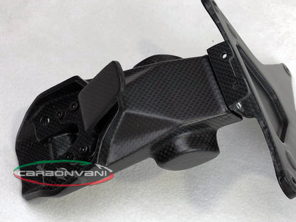 Carbonvani - Ducati Panigale / Streetfighter V4 / V2 / S / R / Speciale Carbon Fiber Licence Plate Holder - Euro Version