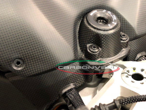 Carbonvani - Ducati Panigale V4 / S / R / Speciale Carbon Fiber Key Guard (18-21)