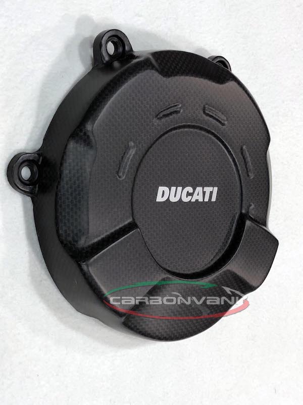 Carbonvani - Ducati Panigale V4 / S / R, and Streetfighter SP Carbon Fiber Clutch Cover