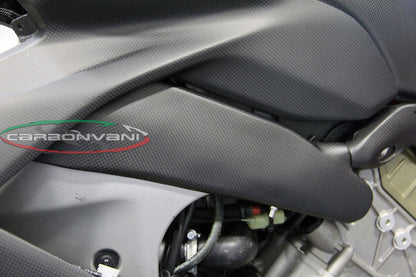 Carbonvani - Ducati Panigale / Streetfighter V4 / S / R / Speciale Carbon Fiber Frame (Fuel Tank Side) Covers
