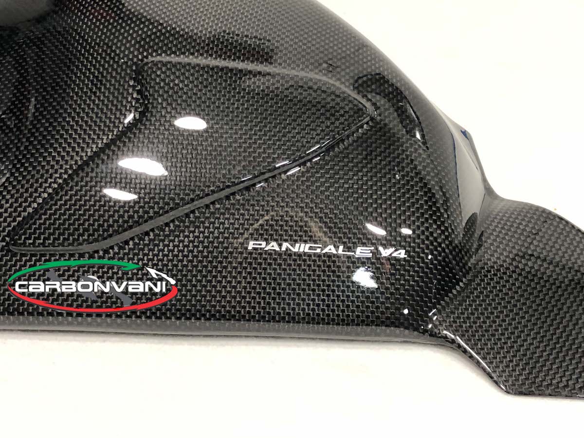 Carbonvani - Ducati Panigale V4 / S / R / Speciale Carbon Fiber Swingarm Guard - Competition Version