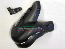 Carbonvani - Ducati Panigale / Streetfighter V4 / S / Speciale Carbon Fiber Exhaust Collector Guard Kit (OE Euro 4 Exhaust)