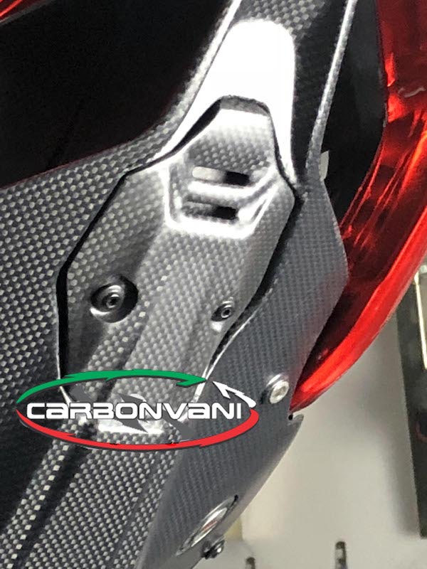 Carbonvani - Ducati Panigale / Streetfighter V4 / S / R / Speciale / V2 Carbon Fiber Licence Plate Holder Eliminator (Cap)