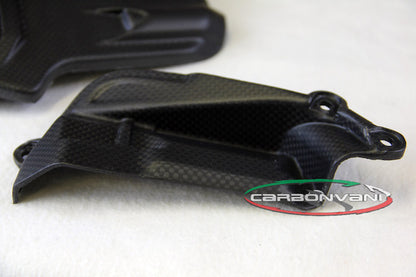 Carbonvani - Ducati Panigale / Streetfighter V4 / S / R / Speciale Carbon Fiber Vertical Cylinder Cover Kit (2 pieces)