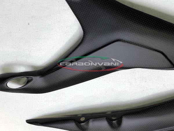 Carbonvani - Ducati Panigale V4 / S / R / Speciale Carbon Fiber Rear Subframe Covers (pair)