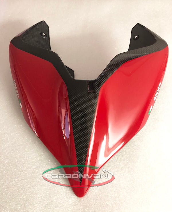Carbonvani - Ducati Panigale / Streetfighter V4 / V2 / S / R / Speciale Carbon Fiber Tail - RED - Road Version