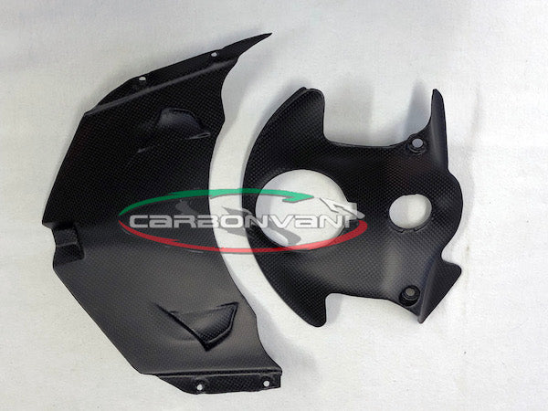 Carbonvani - Ducati Panigale V4 / S / R / Speciale Carbon Fiber Headlight Fairing Bottom Kit