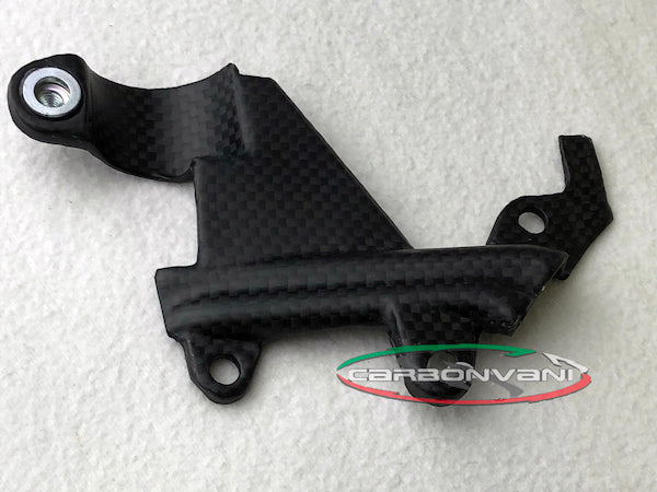 Carbonvani - Ducati Panigale V4 / S / R / Speciale (18-21 and Some Streetfighter with Clear or Dry Clutch Carbon Fiber Rear Reservoir Mount up to 2022)
