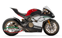 Carbonvani - Ducati Panigale V4 / S / Speciale "BLACK-ONE" Design Carbon Fiber Full Fairing Kit - ROAD VERSION (8 pieces)