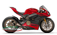Carbonvani - Ducati Panigale V4 / S / Speciale "RED" Design Carbon Fiber Full Fairing Kit - ROAD VERSION (8 pieces)