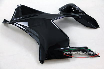 Carbonvani - Ducati Panigale V4 / S / Speciale Carbon Fiber Full Fairing Kit - ROAD VERSION (8 pieces)