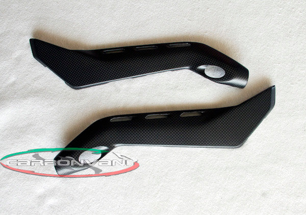 Carbonvani - Ducati Panigale V4 / S / R / Speciale Carbon Fiber Underseat Frame Covers (18-24)