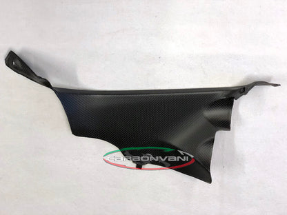 Carbonvani - Ducati Panigale V4 / S / R / Speciale Carbon Fiber Left Hand Air Duct Cover