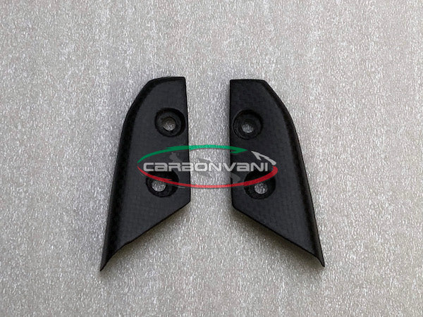 Carbonvani - Ducati Panigale V2 Carbon Fiber Lower Stay (mirror mount) Covers (pair)