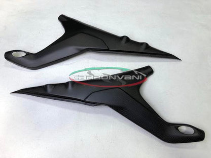 Carbonvani - Ducati Panigale V4 / S / R / Speciale Carbon Fiber Rear Subframe Covers (pair)