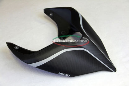 Carbonvani - Ducati Panigale V4 R / 2020+ V4 / S Carbon Fiber Full Fairing Kit with Winglets -R STYLE DECALS - ROAD VERSION (10 pieces)