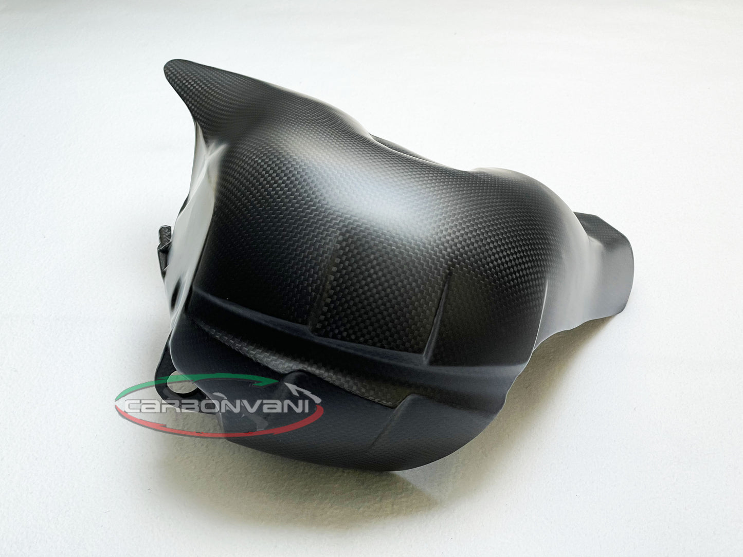 Carbonvani - Ducati Panigale / Streetfighter V4 / S Carbon Fiber Euro 5 Spec OE Exhaust (Collector) guard (2021+)