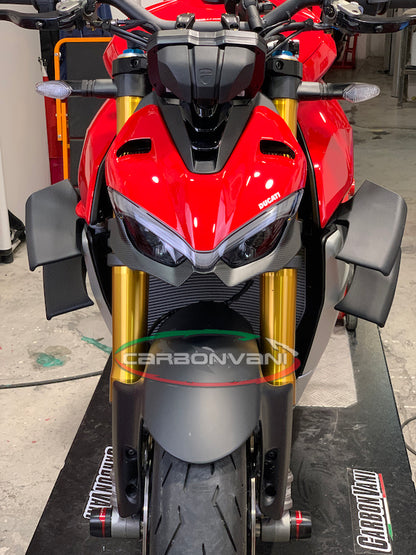 Carbonvani - Ducati Streetfighter V4 / V2 Carbon Fiber Lower Headlight Fairing