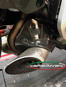 CARBONVANI - DUCATI XDIAVEL CARBON FIBER HEAT SHIELD FOR TERMIGNIONI EXHAUST
