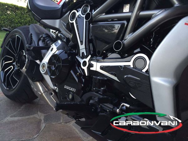 CARBONVANI - DUCATI XDIAVEL CARBON FIBRE AIR DUCT BELT COVERS KIT