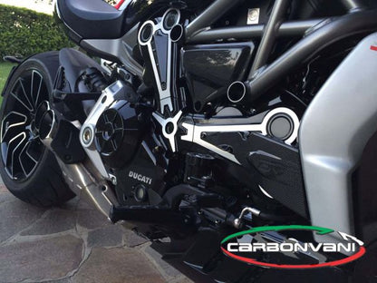 CARBONVANI - DUCATI XDIAVEL CARBON FIBRE AIR DUCT BELT COVERS KIT