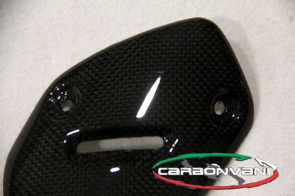 CARBONVANI - DUCATI XDIAVEL CARBON FIBER VERTICAL EXHAUST GUARD - FRONT MOUTH