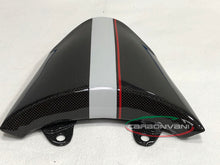 CARBONVANI - DUCATI XDIAVEL CARBON FIBER "LINE WHITE" ROUNDED TWIN TAIL (Solo Seat cowl)