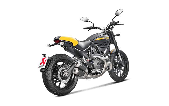 Akrapovic Titanium Exhaust Header Ducati Scrambler 800