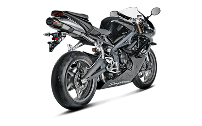 Akrapovic Slip-On Exhaust Triumph Daytona 675 / 675R 2006-2012