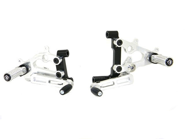 DBK Special Parts (Ducabike) Type 2 Adjustable Rearsets for the Ducati Panigale 1299  Panigale 1199  Superleggera  Panigale  959  and Panigale 899
