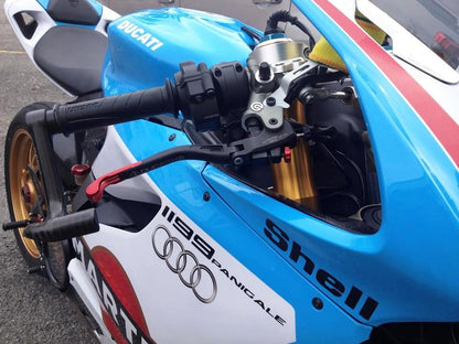 DBK Special Parts (Ducabike) Carbon Fiber Brake Lever Guard for the Paniagle V4