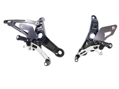 DBK Special Parts (Ducabike) Adjustable Rearsets for the Ducati Monster 821/1200