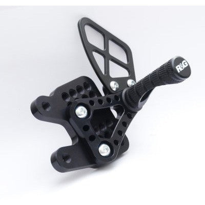 R&G Racing Road & Race Shift Pattern Adjustable Rearsets for Suzuki GSX-R1000 '09-'16