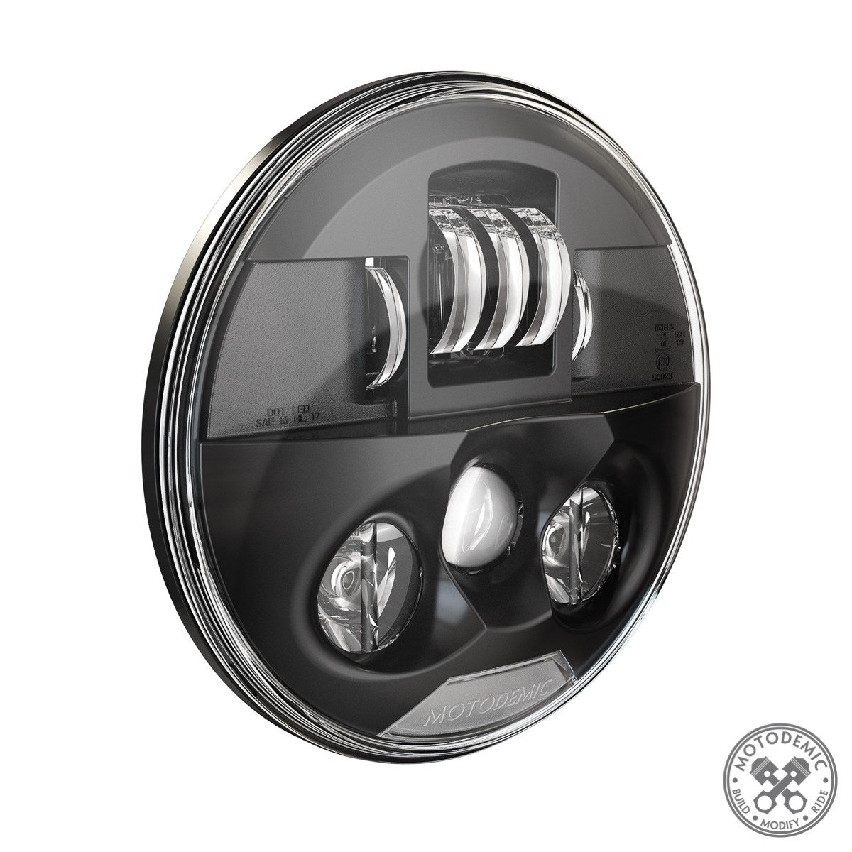 Motodemic LED Headlight Conversion Kit for the Triumph Street Scrambler